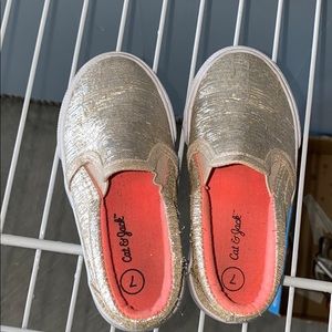 Girls Cat and jack slip on shoes